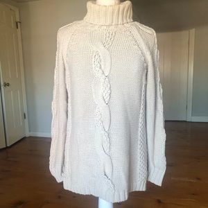 Tuckernuck Cable Knit Turtle Neck Sweater